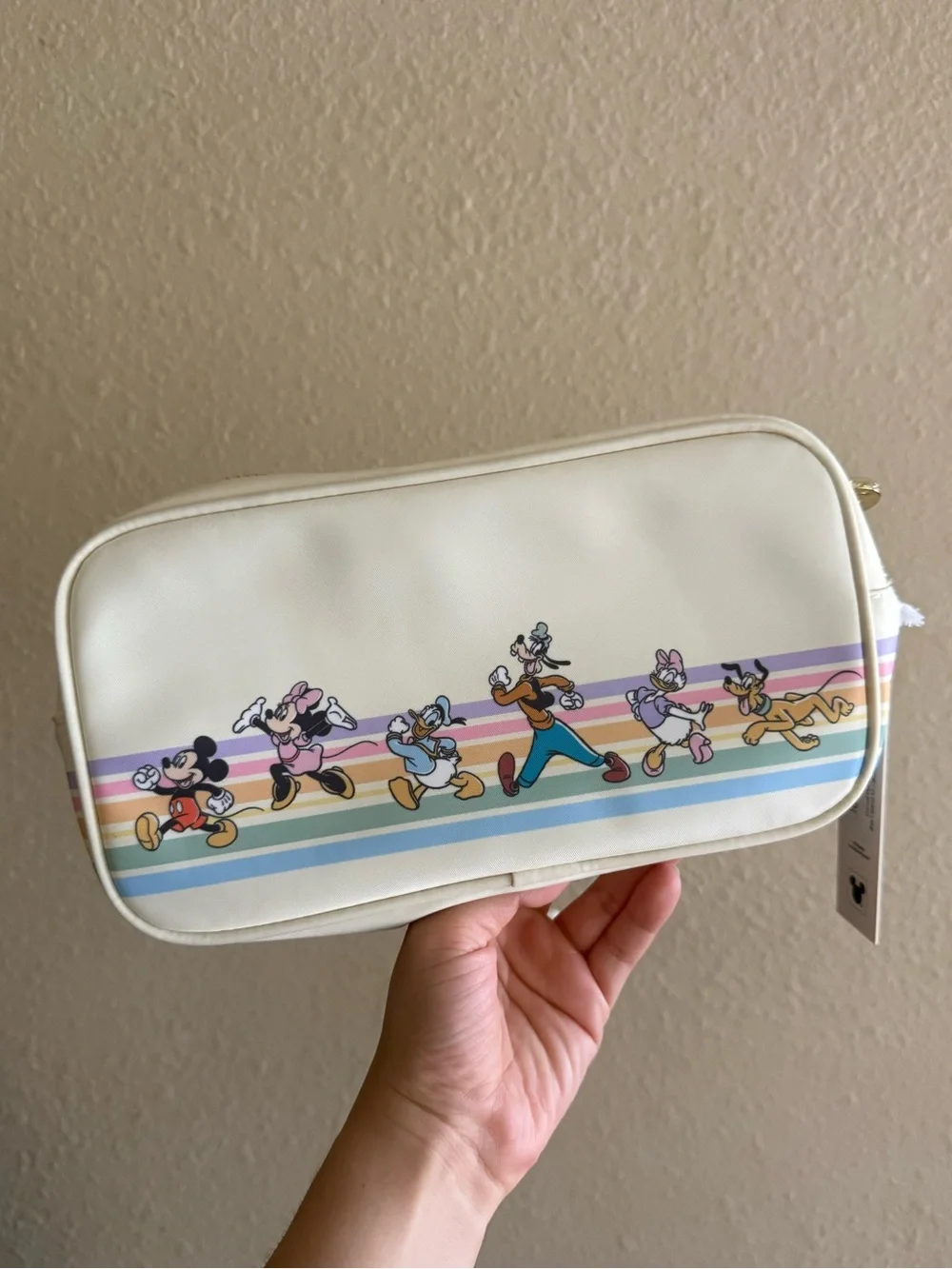 SCL x Disney Mickey & Friends Pastel Small Pouch
